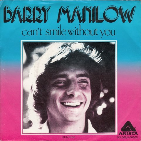 Barry Manilow - Can't Smile Without You piano sheet music